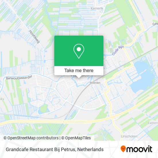 Grandcafe Restaurant Bij Petrus map