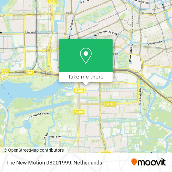 The New Motion 08001999 map