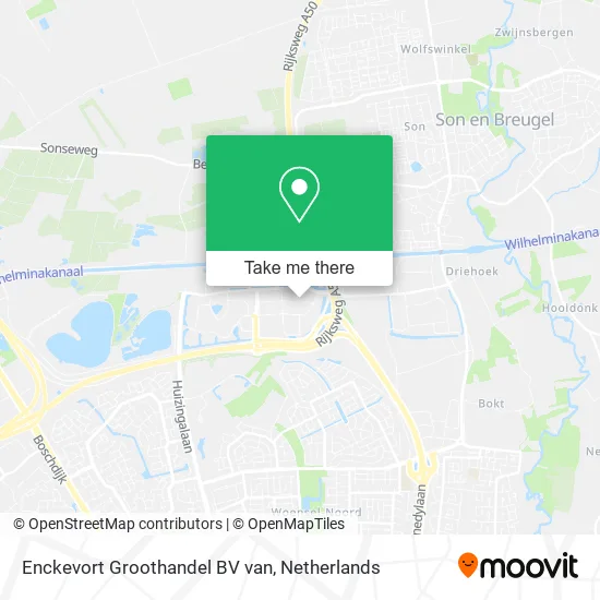 Enckevort Groothandel BV van map
