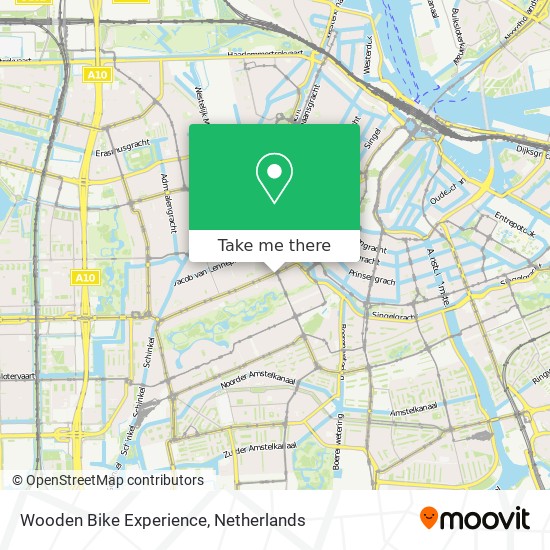 Wooden Bike Experience map