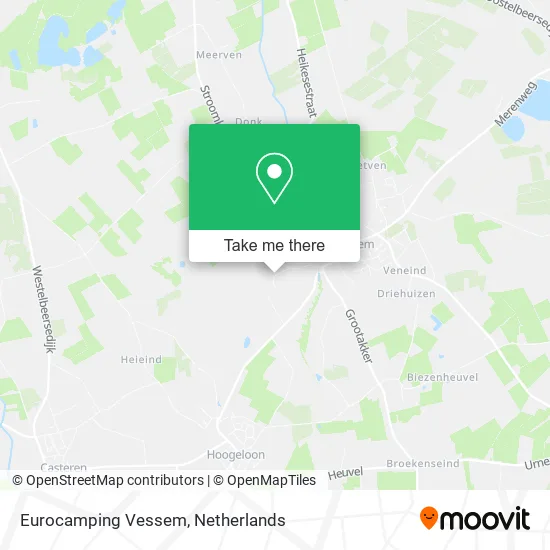 Eurocamping Vessem map