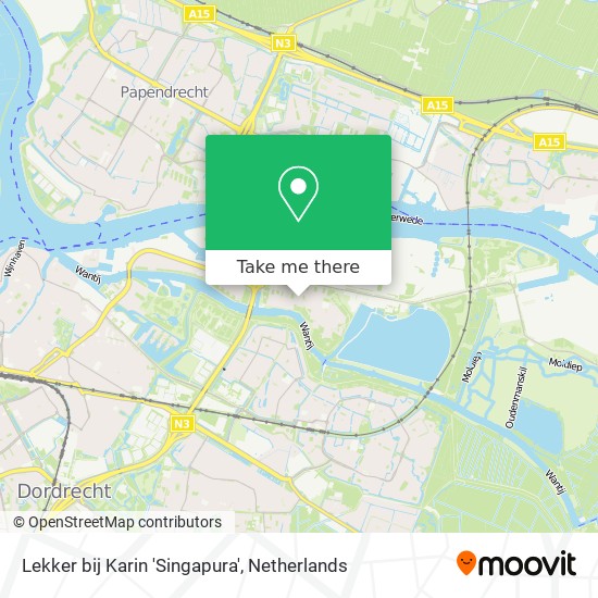 Lekker bij Karin 'Singapura' map