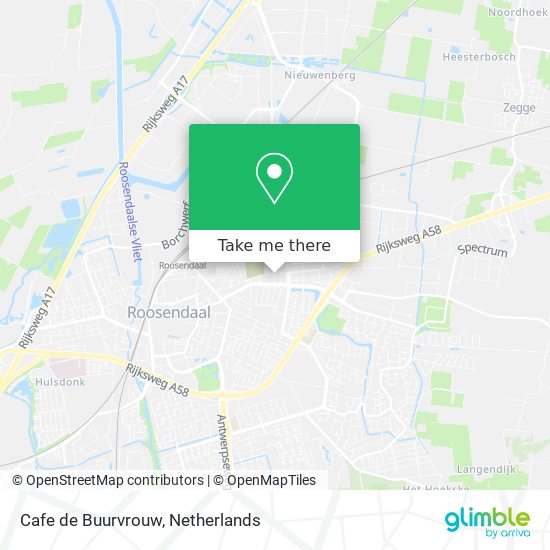 Cafe de Buurvrouw map