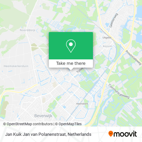 Jan Kuik Jan van Polanenstraat map