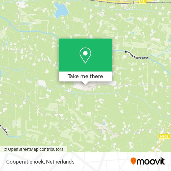 Coöperatiehoek Karte