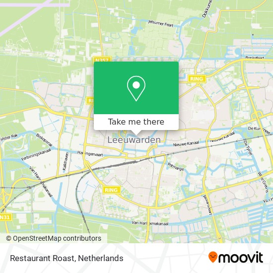 Restaurant Roast map