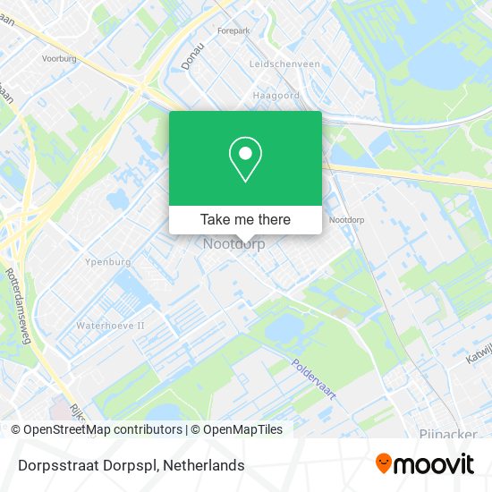 Dorpsstraat Dorpspl map