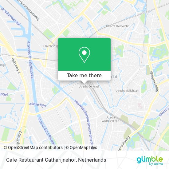 Cafe-Restaurant Catharijnehof map