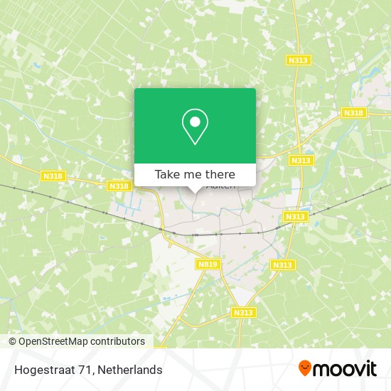 Hogestraat 71 map