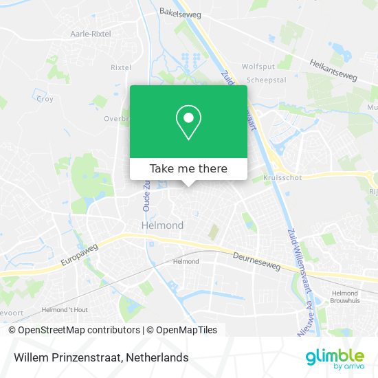 Willem Prinzenstraat map