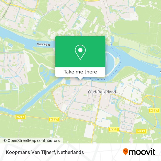 Koopmans Van Tijnerf map