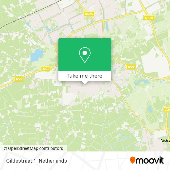 Gildestraat 1 map