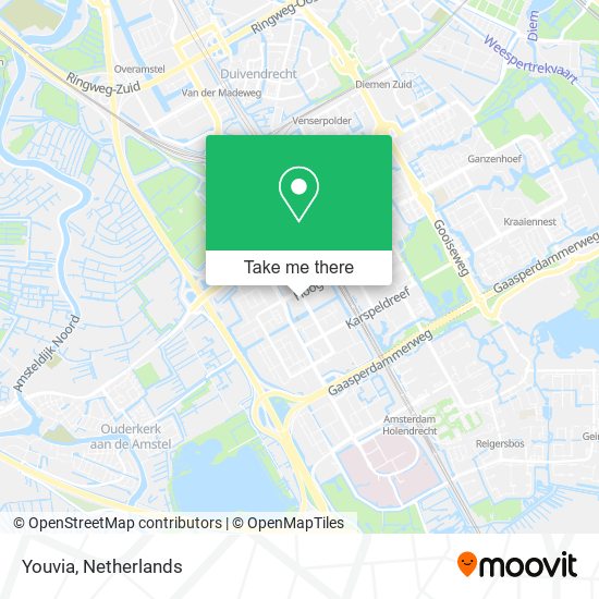 Youvia map