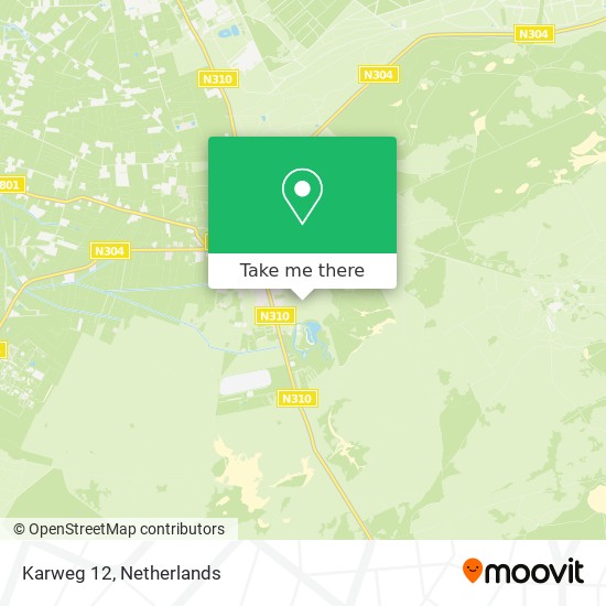 Karweg 12 map