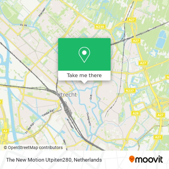 The New Motion Utpiten280 map