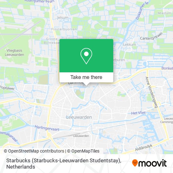 Starbucks (Starbucks-Leeuwarden Studentstay) map