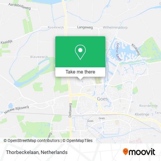 Thorbeckelaan map