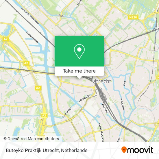 Buteyko Praktijk Utrecht map