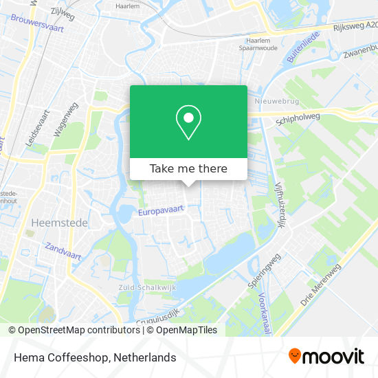 Hema Coffeeshop map