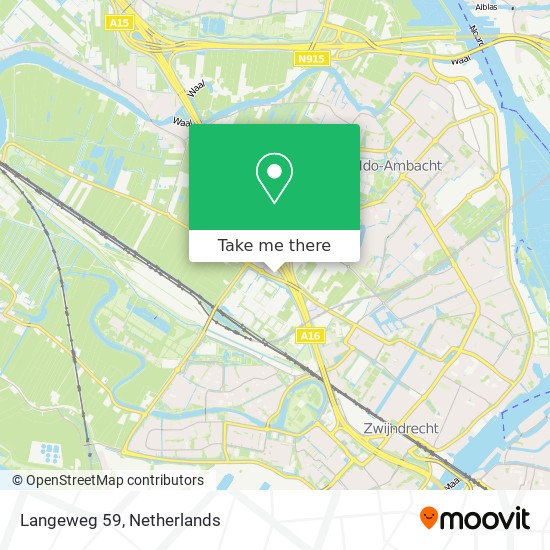 Langeweg 59 map