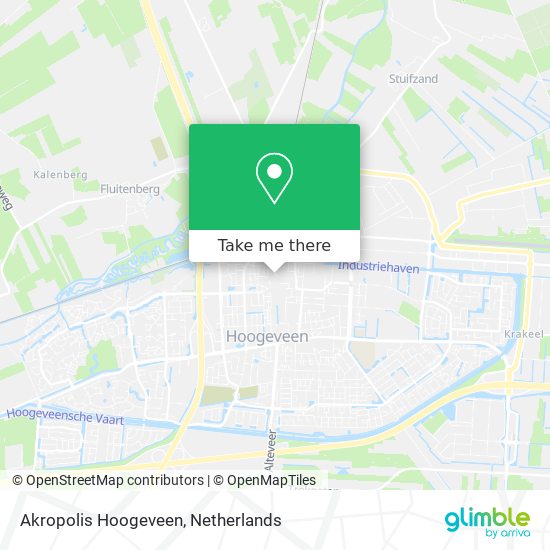 Akropolis Hoogeveen Karte