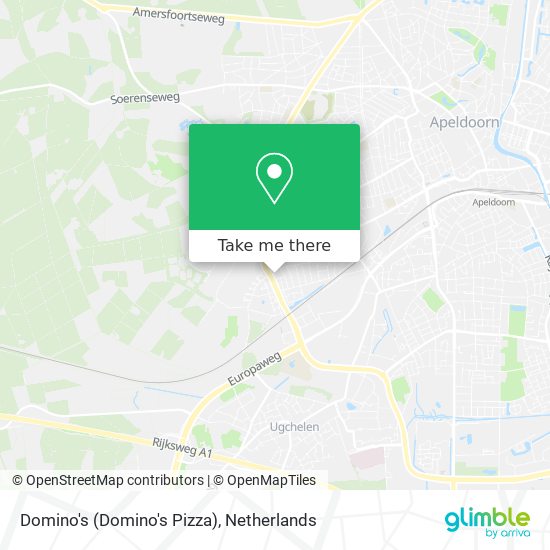 Domino's (Domino's Pizza) map