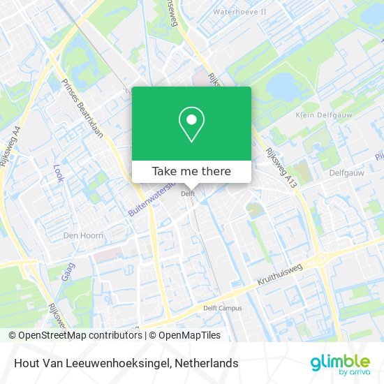 Hout Van Leeuwenhoeksingel map