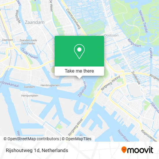 Rijshoutweg 1d Karte