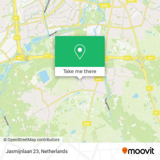 Jasmijnlaan 23 map