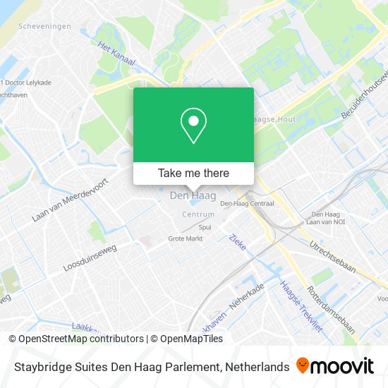 Staybridge Suites Den Haag Parlement Karte