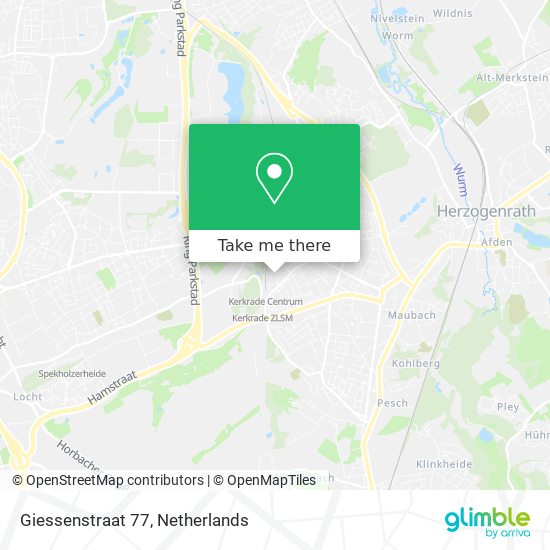 Giessenstraat 77 map