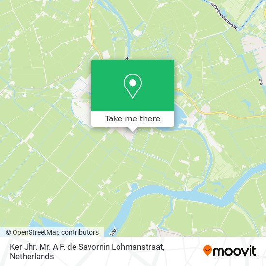 Ker Jhr. Mr. A.F. de Savornin Lohmanstraat map