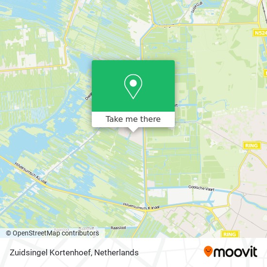 Zuidsingel Kortenhoef map