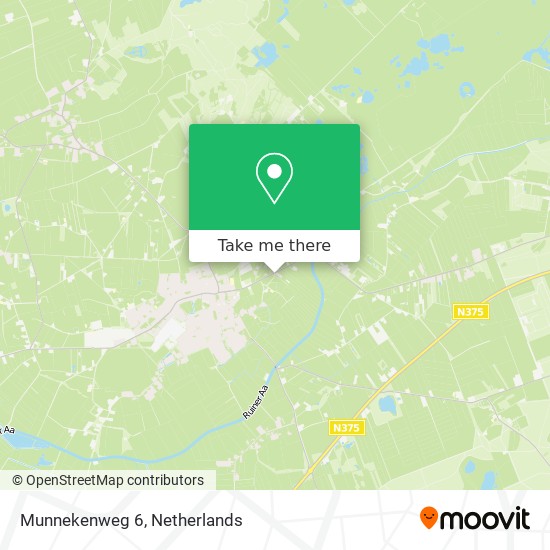 Munnekenweg 6 map