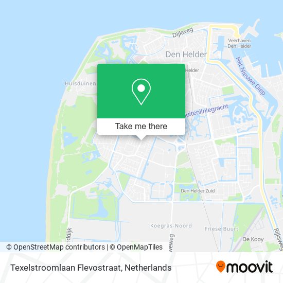 Texelstroomlaan Flevostraat Karte