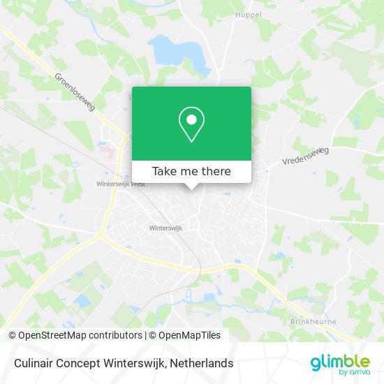 Culinair Concept Winterswijk map