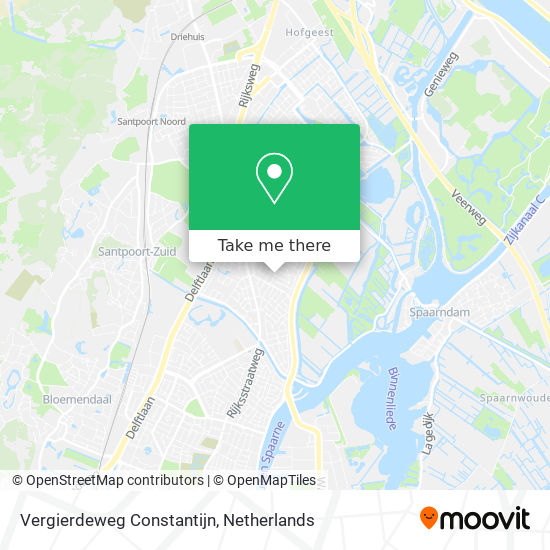 Vergierdeweg Constantijn map