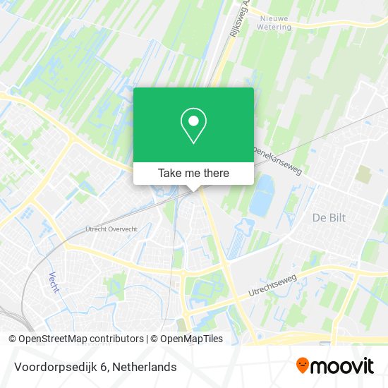 Voordorpsedijk 6 map