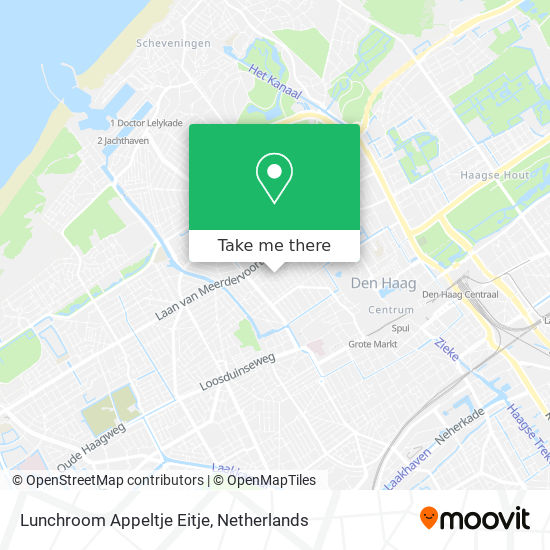 Lunchroom Appeltje Eitje map