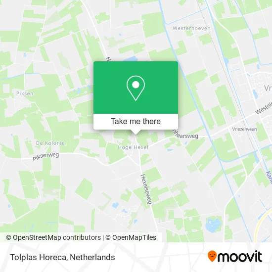 Tolplas Horeca map