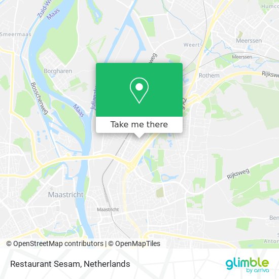 Restaurant Sesam map