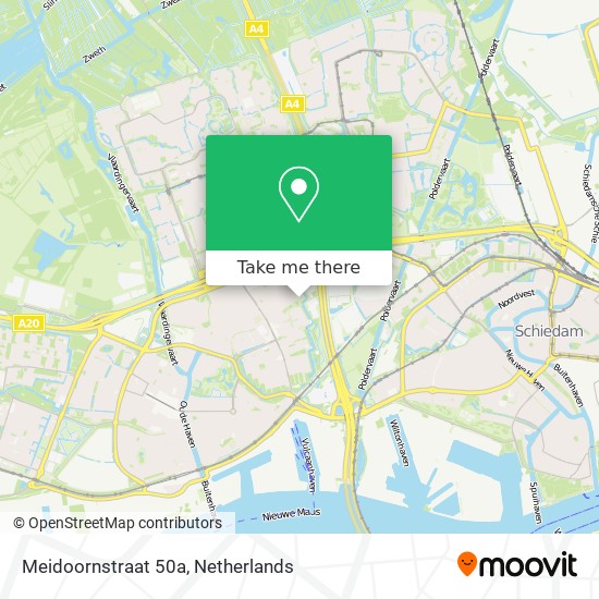 Meidoornstraat 50a map