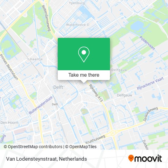 Van Lodensteynstraat map