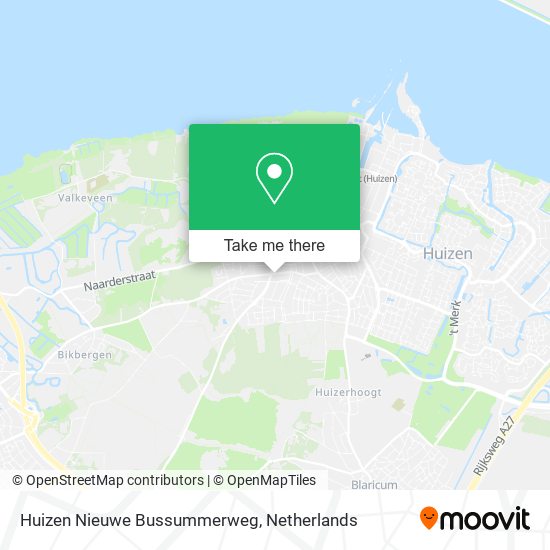 Huizen Nieuwe Bussummerweg map