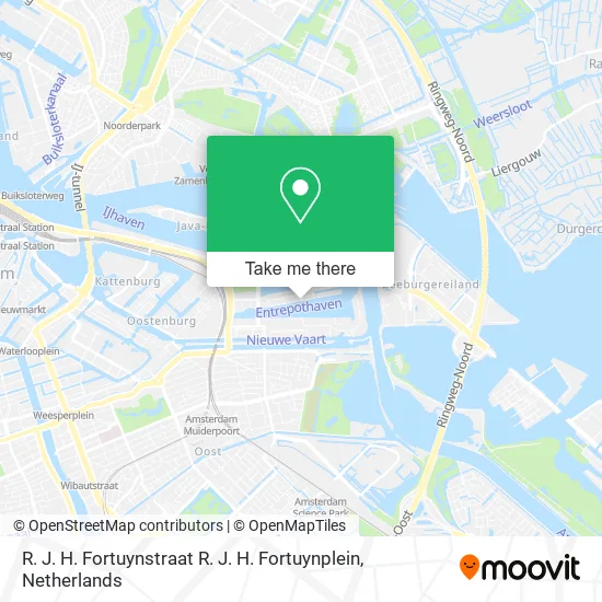 R. J. H. Fortuynstraat R. J. H. Fortuynplein map
