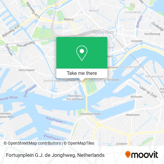 Fortuynplein G.J. de Jonghweg map