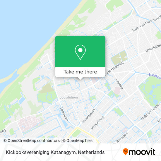 Kickboksvereniging Katanagym map