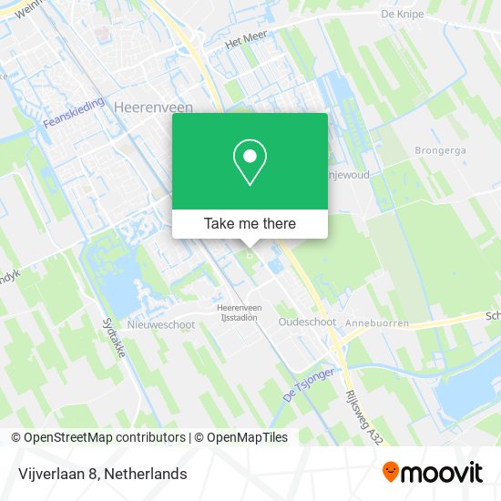 Vijverlaan 8 map