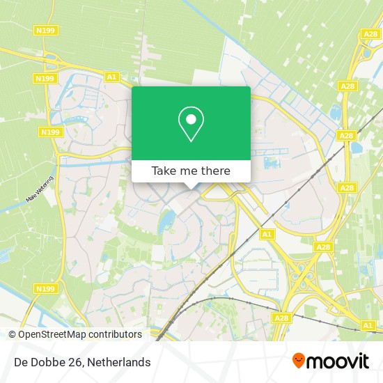 De Dobbe 26 map