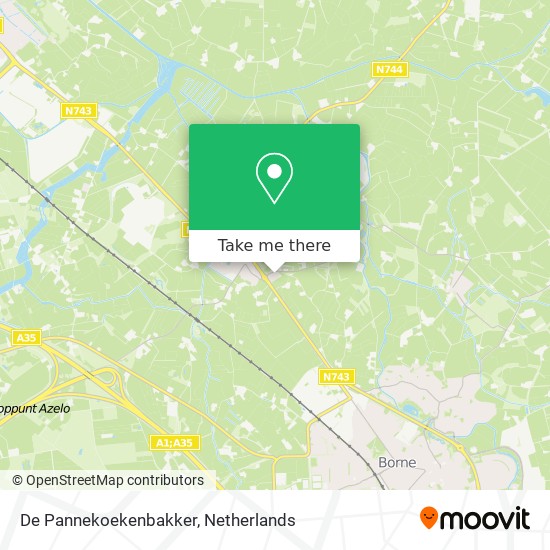 De Pannekoekenbakker map